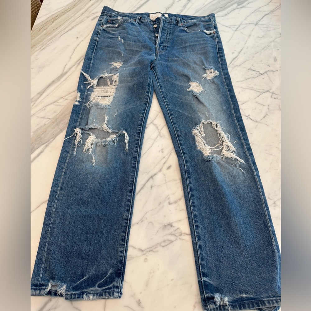 ♥️ MOTHER SUPERIOR The Saint Jeans in Soul Seeker wash Size 28 ♥️